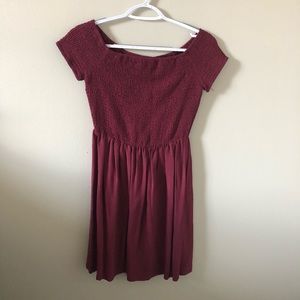 Mossimo off the shoulder dress